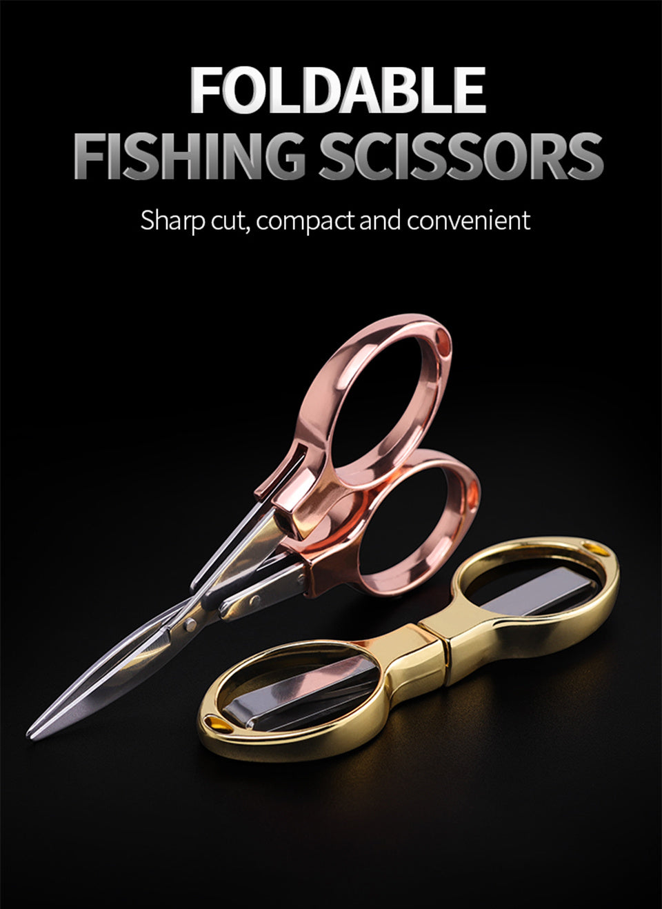 Mini Stainless Steel Folding Scissor