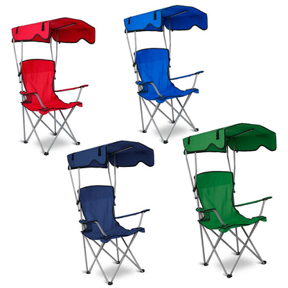 Foldable Camping Chair With Canopy